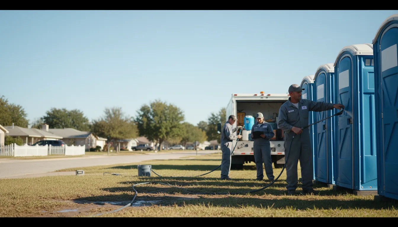 Long-Term Portable Toilet Rental in Orange Beach, AL near me